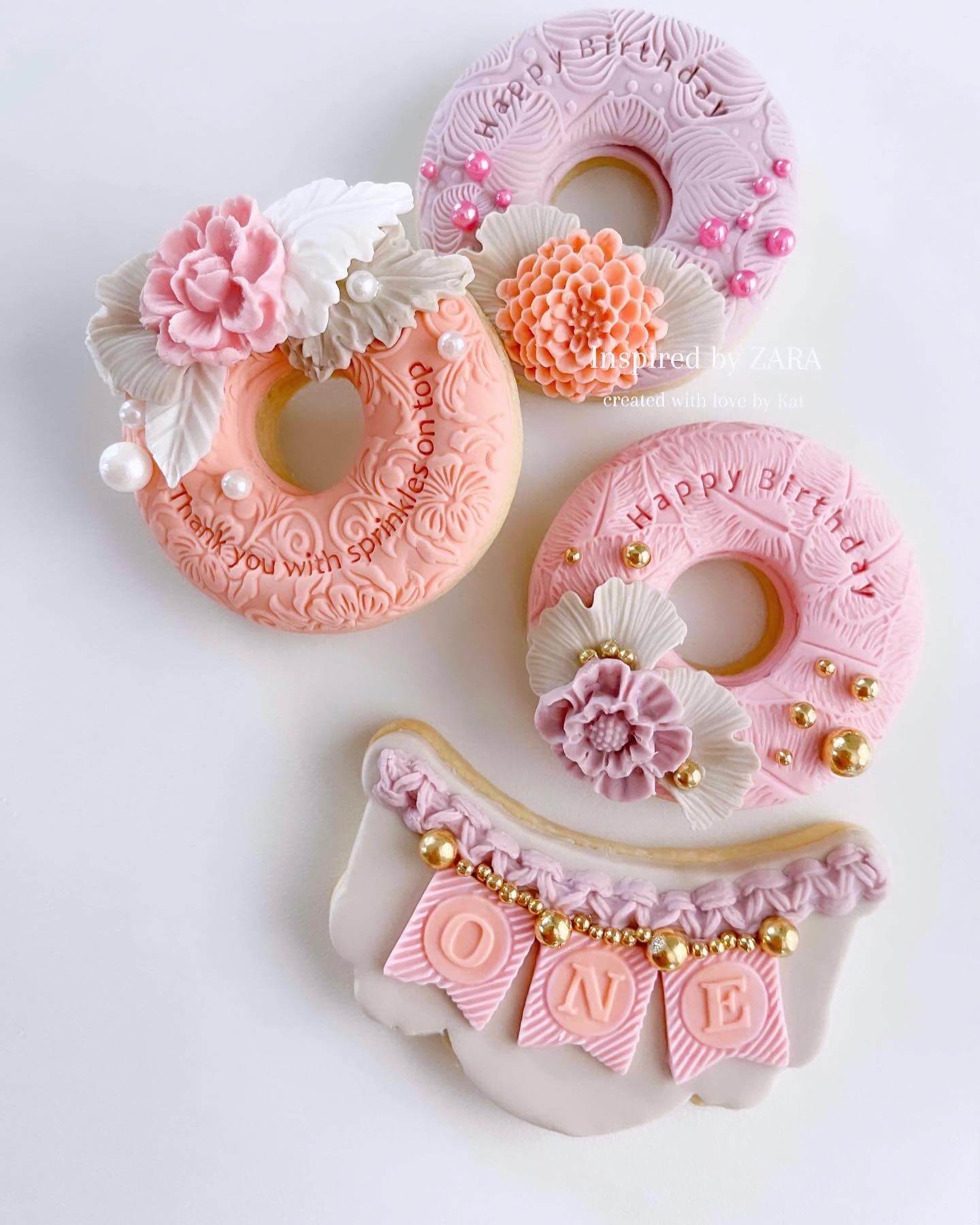 Assorted 4 Flowers Silicone Mould - Silicone Baking Moulds