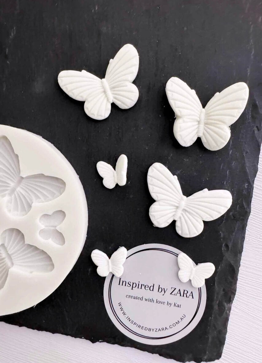 6 Butterflies Silicone Mould