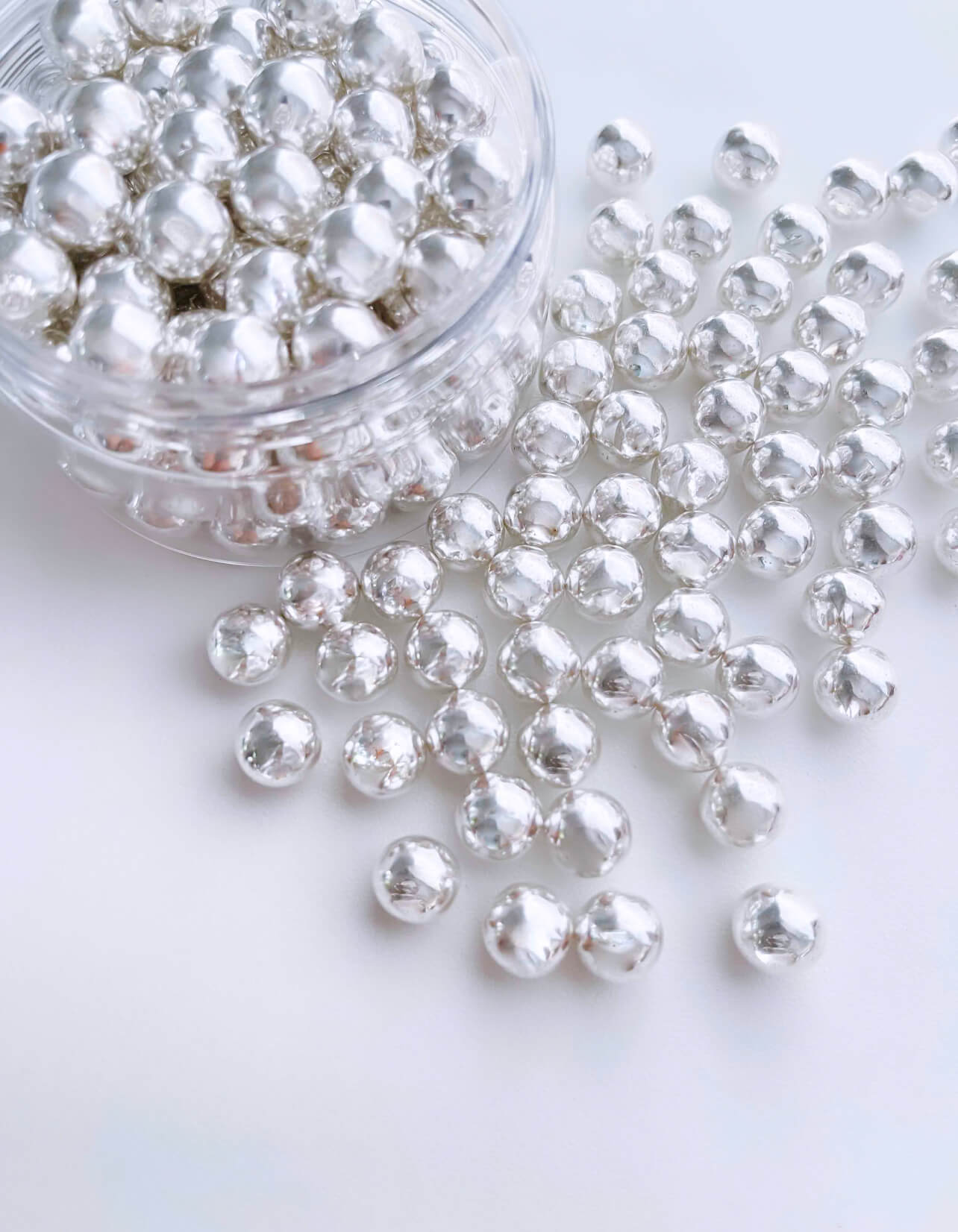 White Gold 10mm - Sprinkles