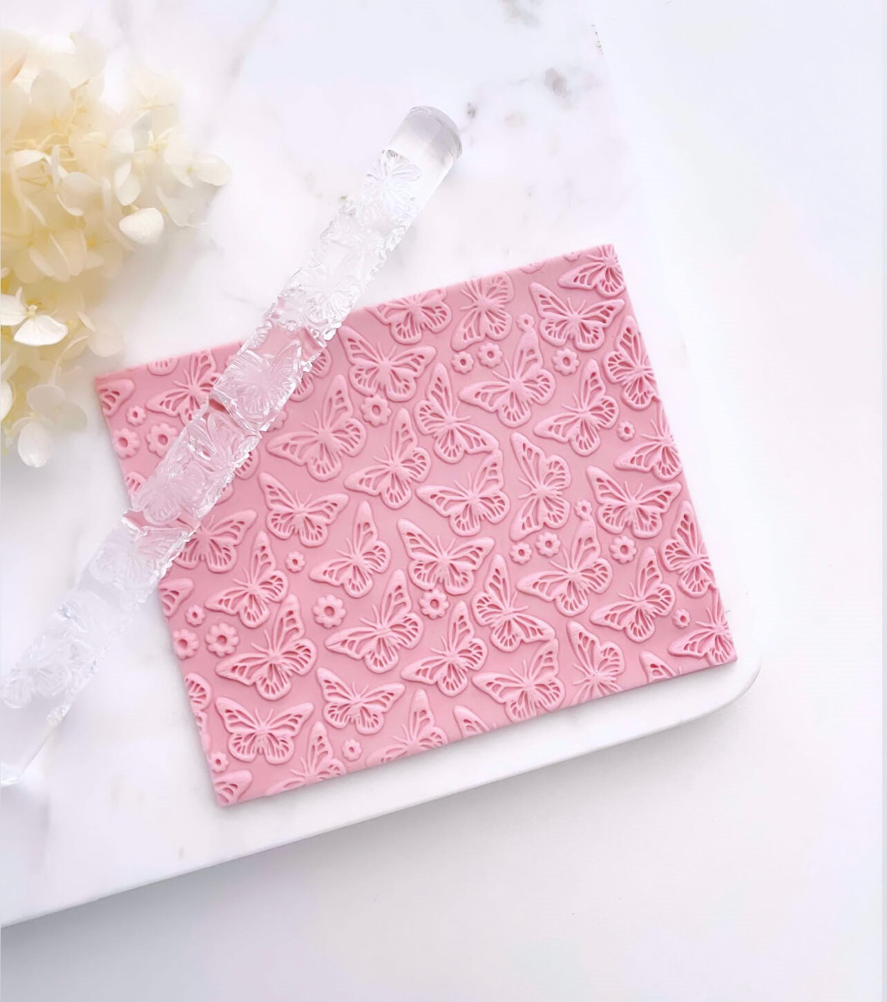 Acrylic Rolling Pin - Butterflies - Baking Rolling Pins