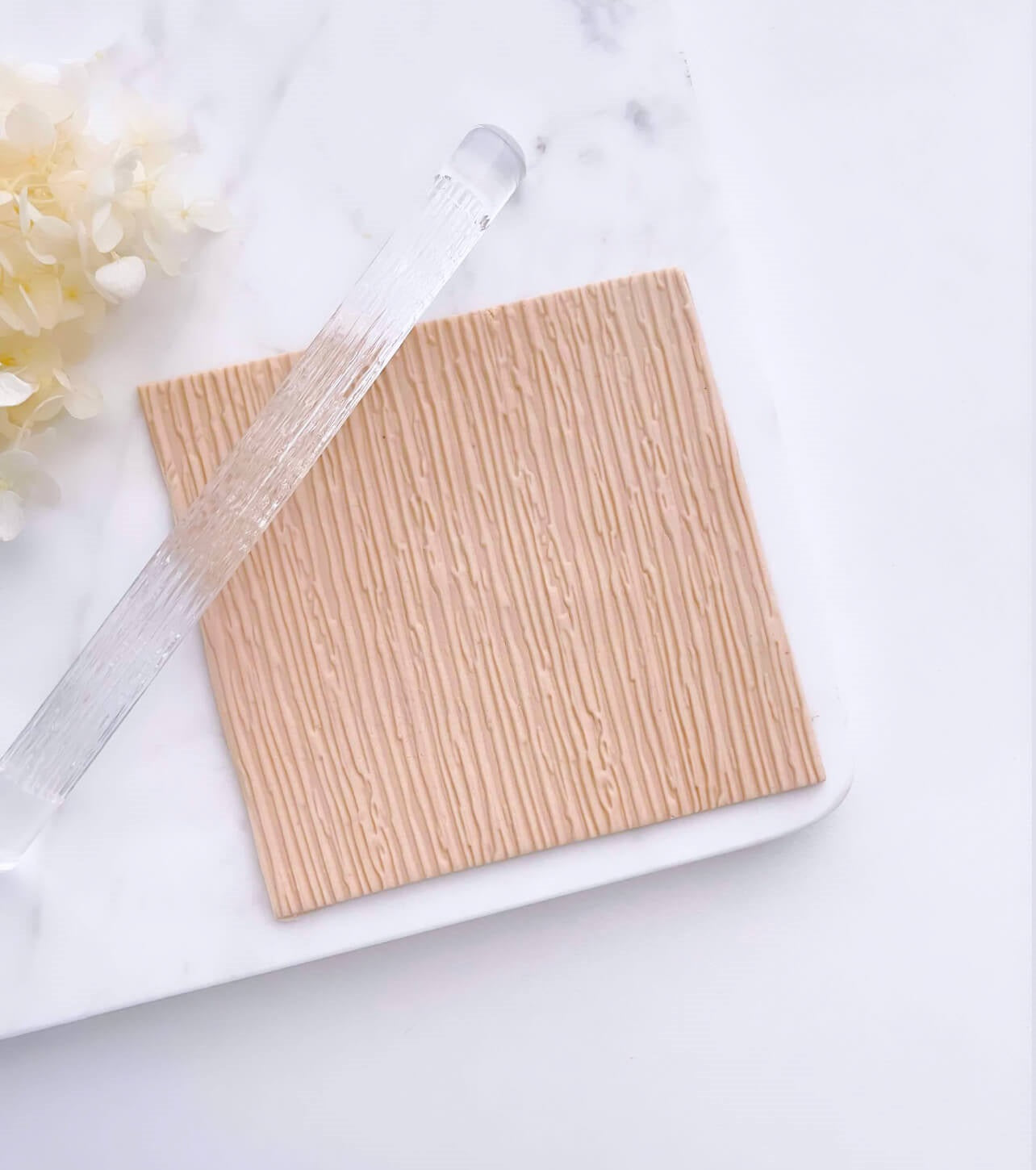 Acrylic Rolling Pin - Bark - Baking Rolling Pins