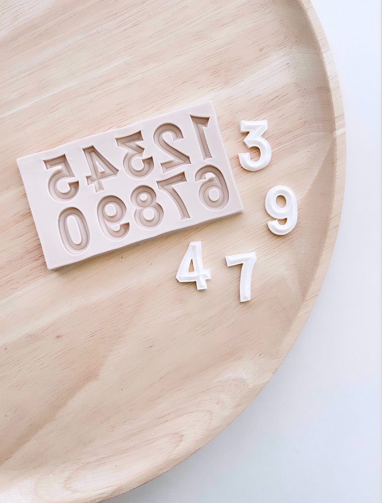 Numbers Silicone Mould - Silicone Baking Moulds