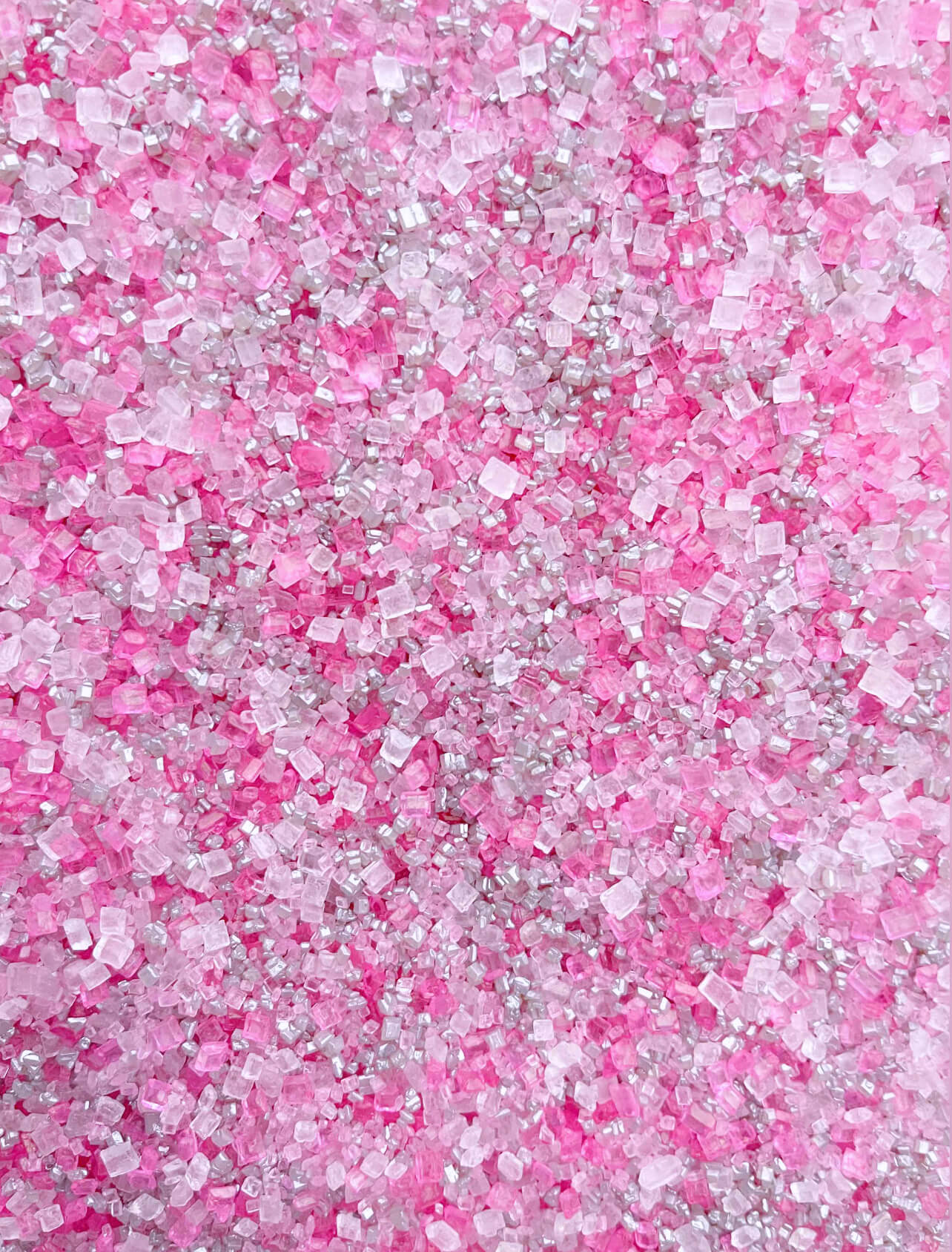 Pink Glam - Sanding Sugar/Rocks - 50g - Sprinkles