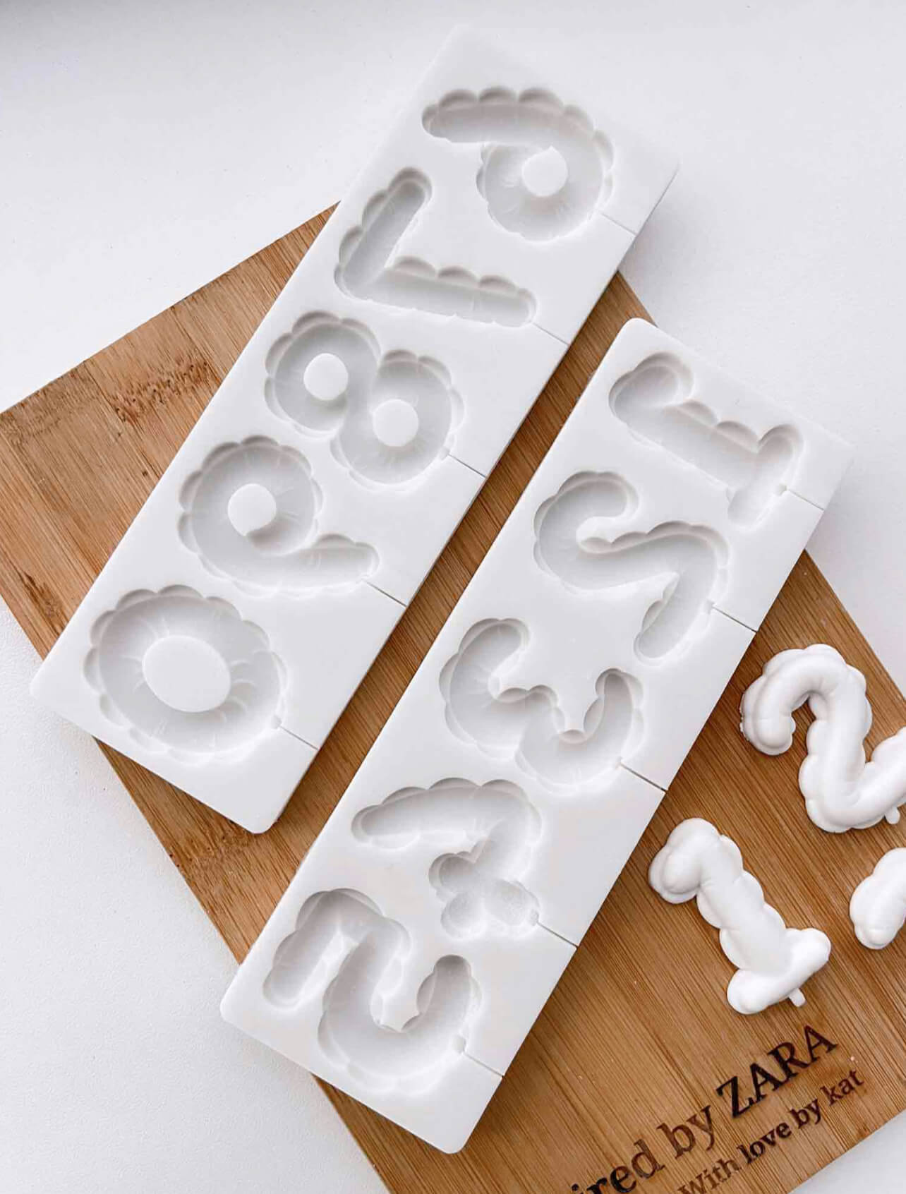Number Balloons Silicone Mould - Silicone Baking Moulds