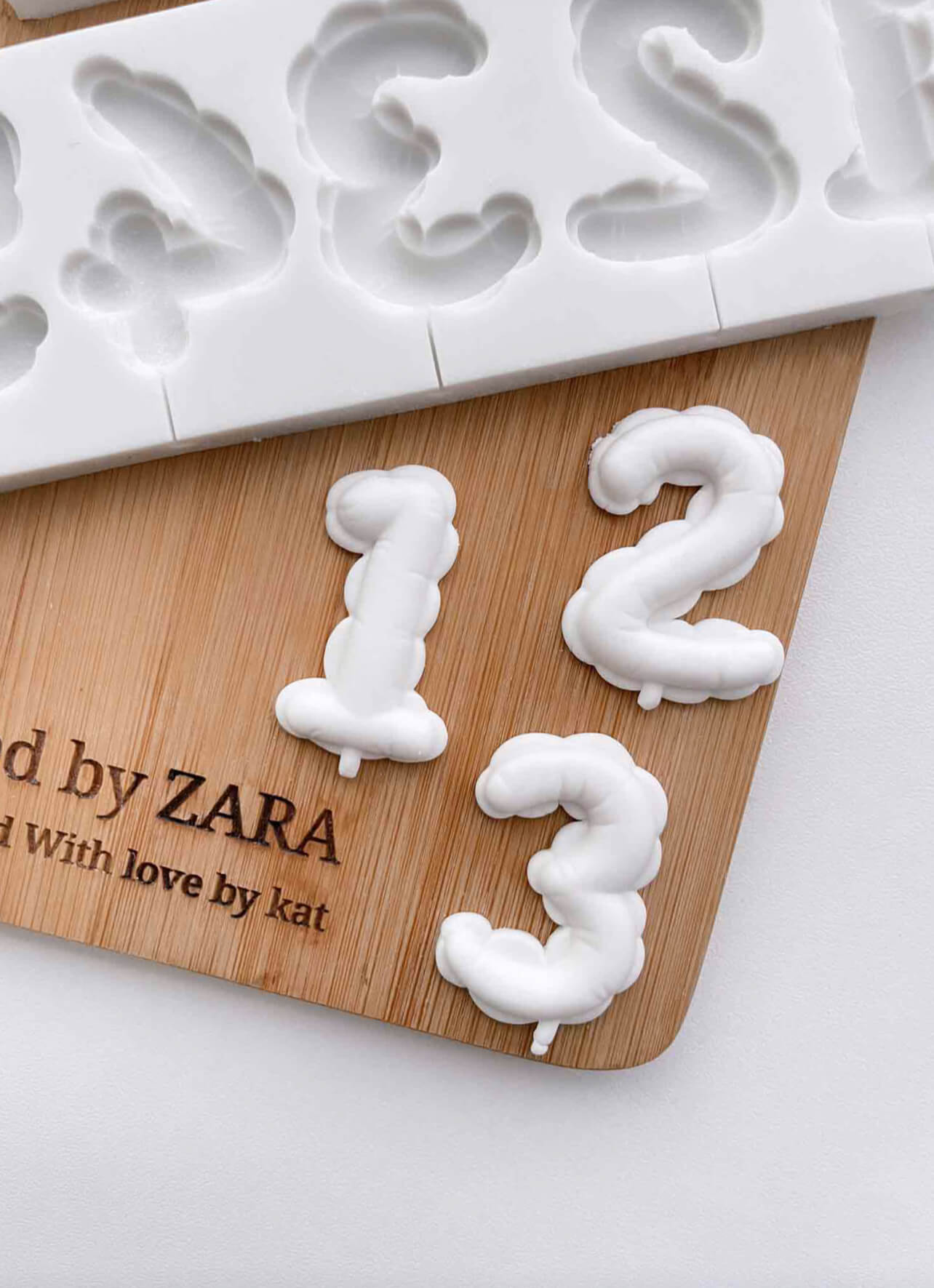 Number Balloons Silicone Mould - Silicone Baking Moulds