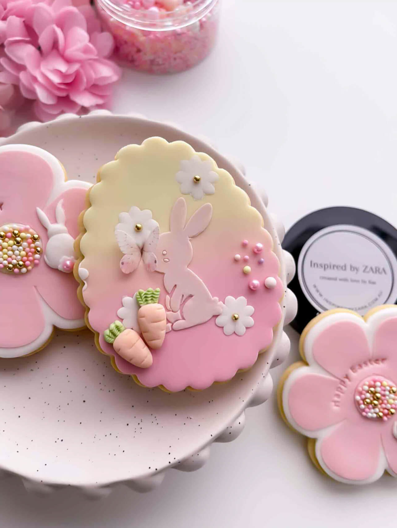 Assorted Bunny Flop Silicone Mould - Silicone Baking Moulds