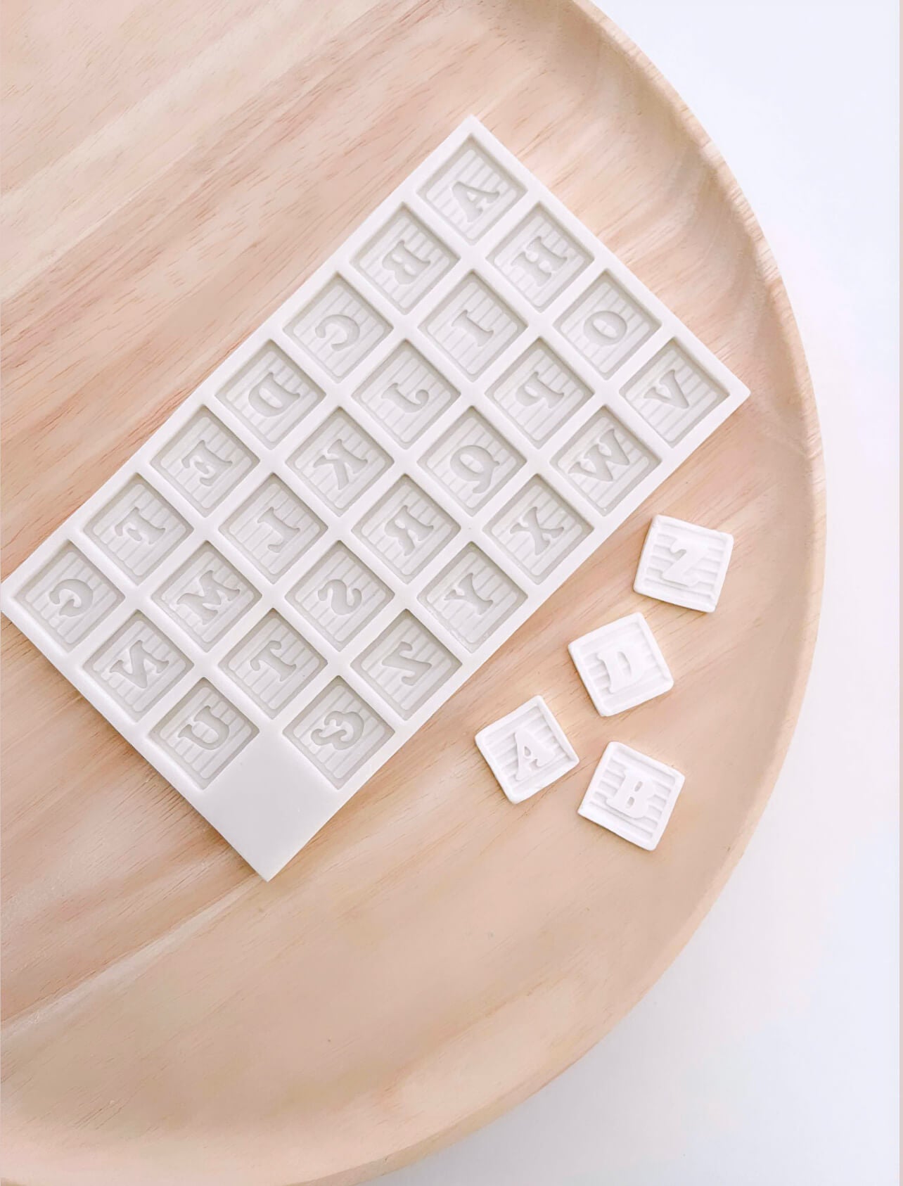 Letter Blocks Silicone Mould - Silicone Baking Moulds