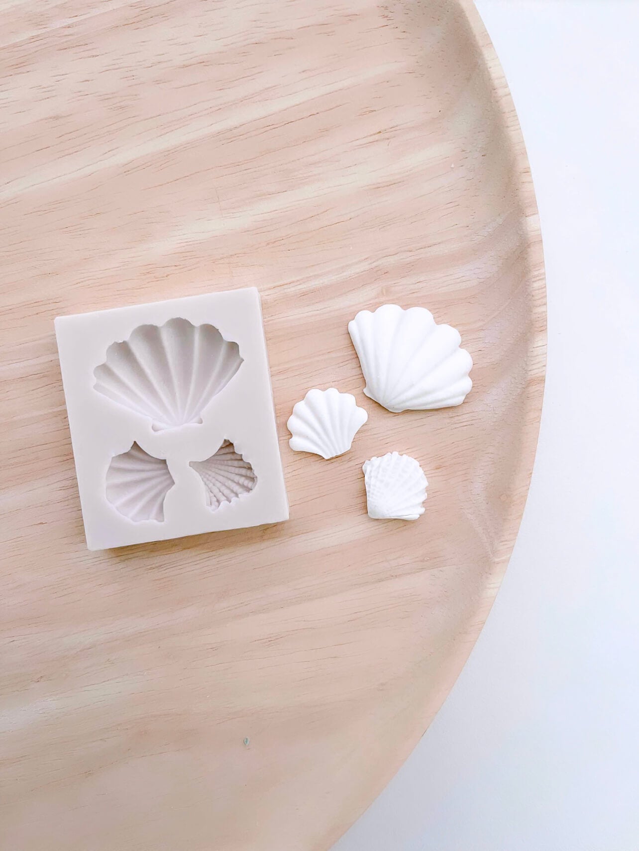 Assorted 3 Shells Silicone Mould - Silicone Baking Moulds