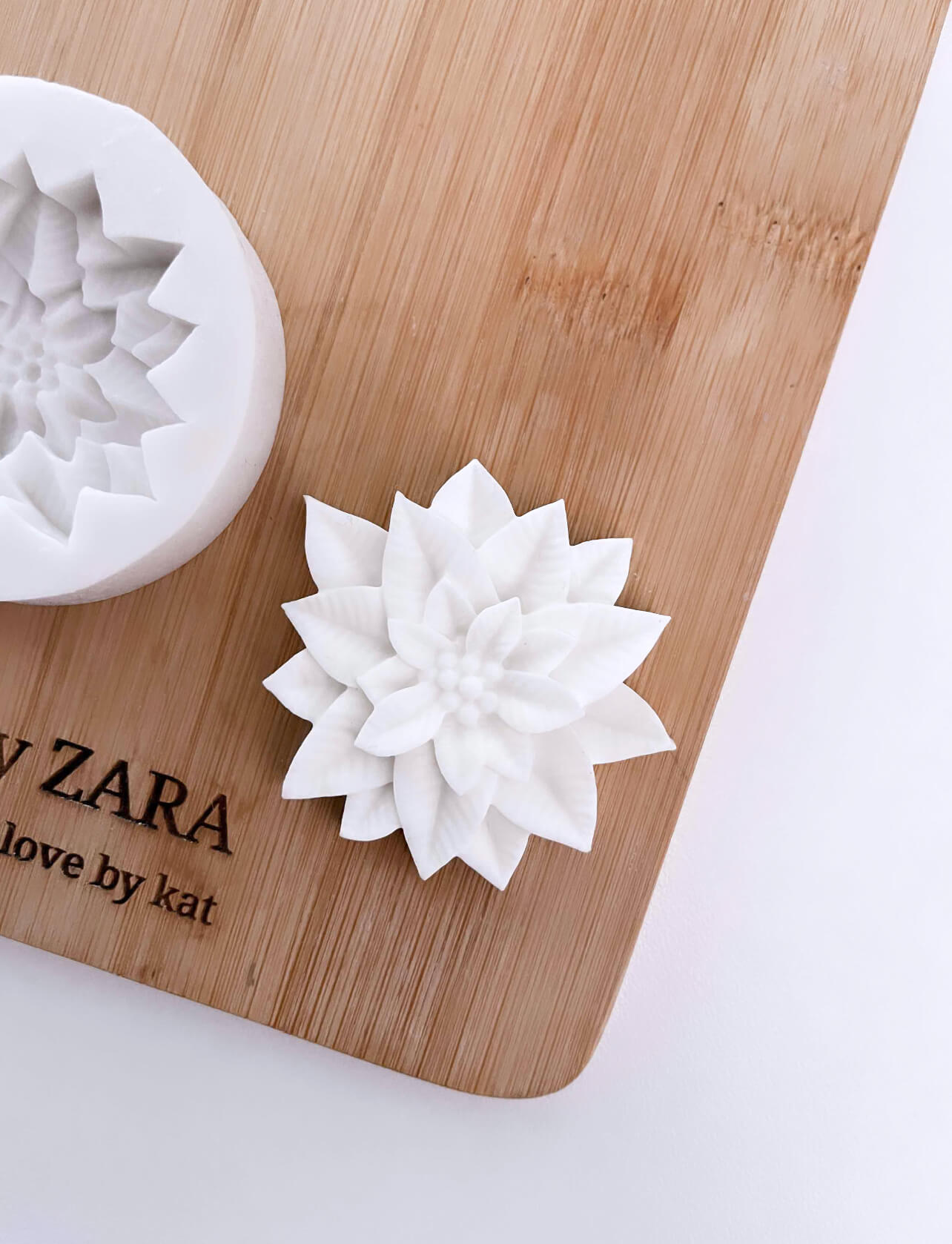 Poinsettia Silicone Mould - Silicone Baking Moulds