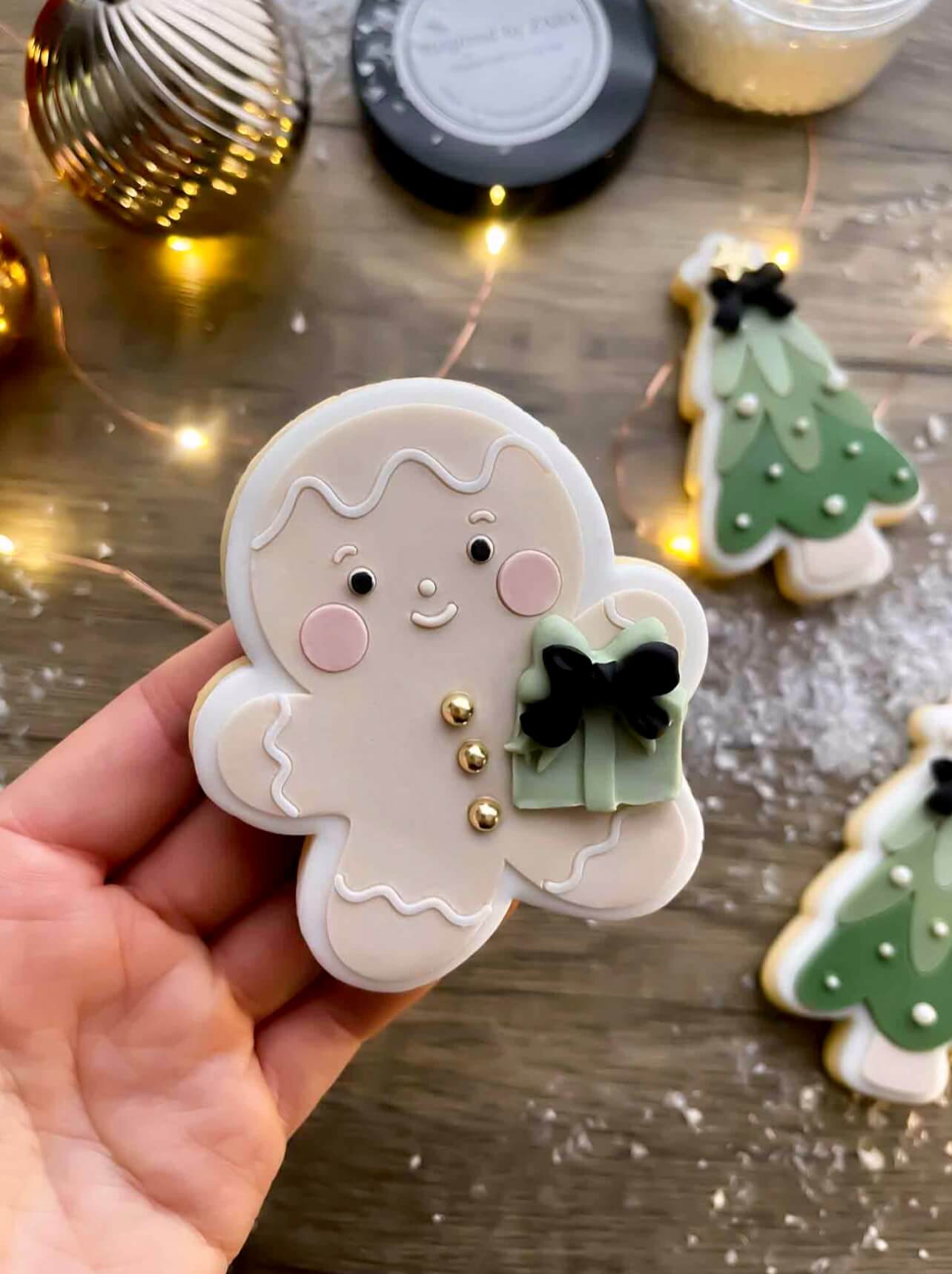 Christmas Hat, Glove and Present Silicone Mould