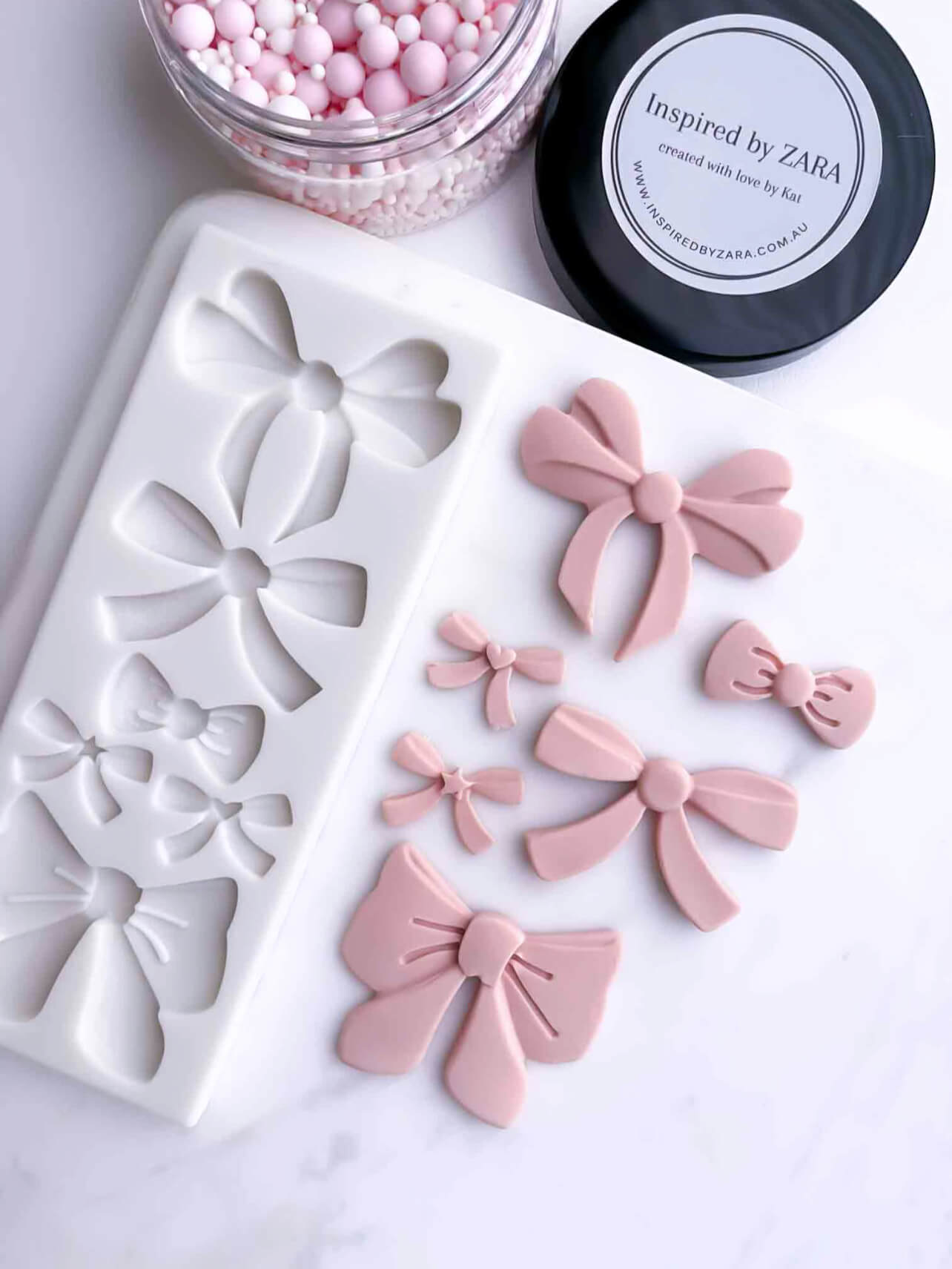Elegant Bows Silicone Mould