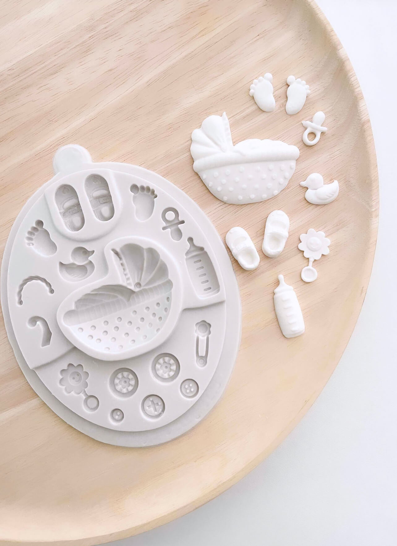 Assorted Baby Theme Silicone Mould - Silicone Baking Moulds