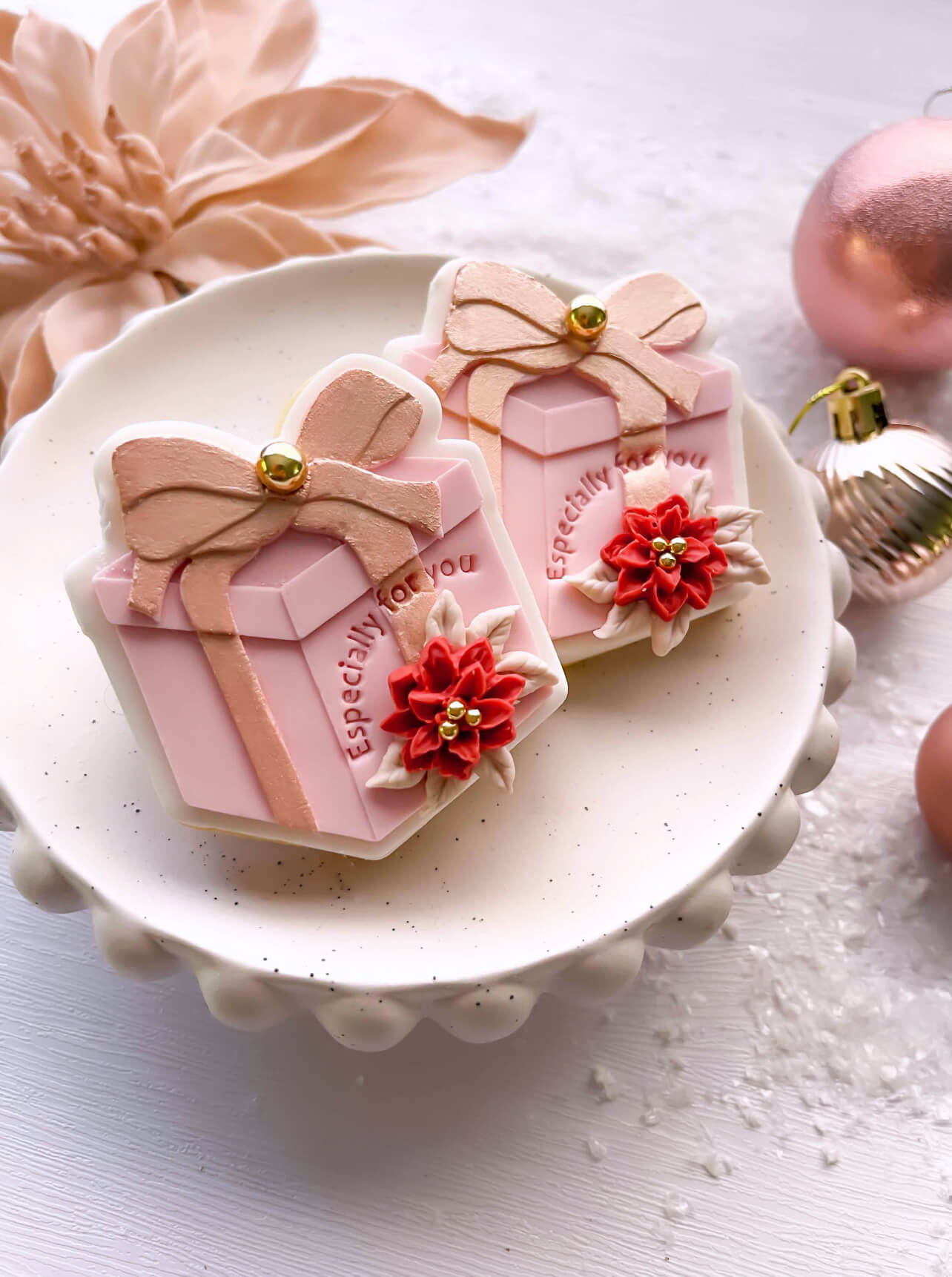 Petite Poinsettia Silicone Mould - Silicone Baking Moulds