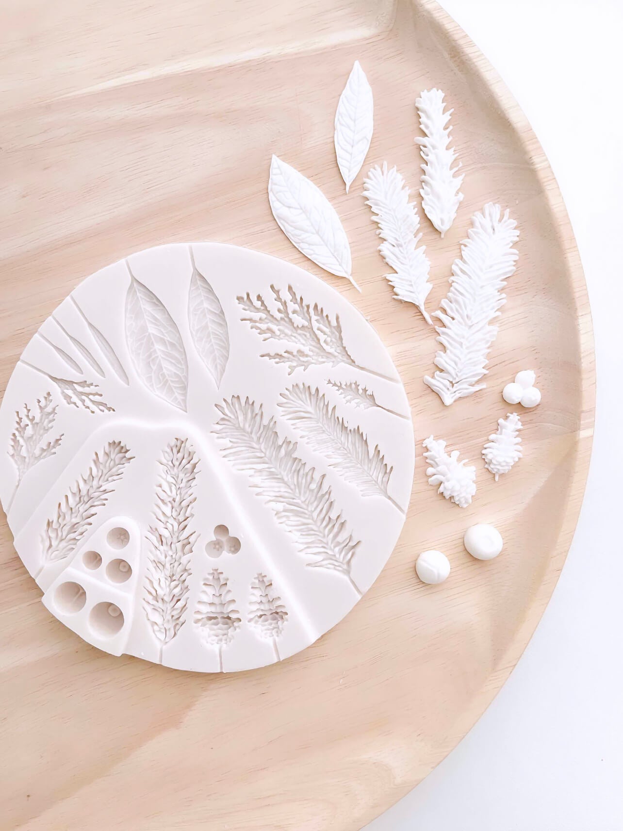 Foliage Silicone Mould - Silicone Baking Moulds