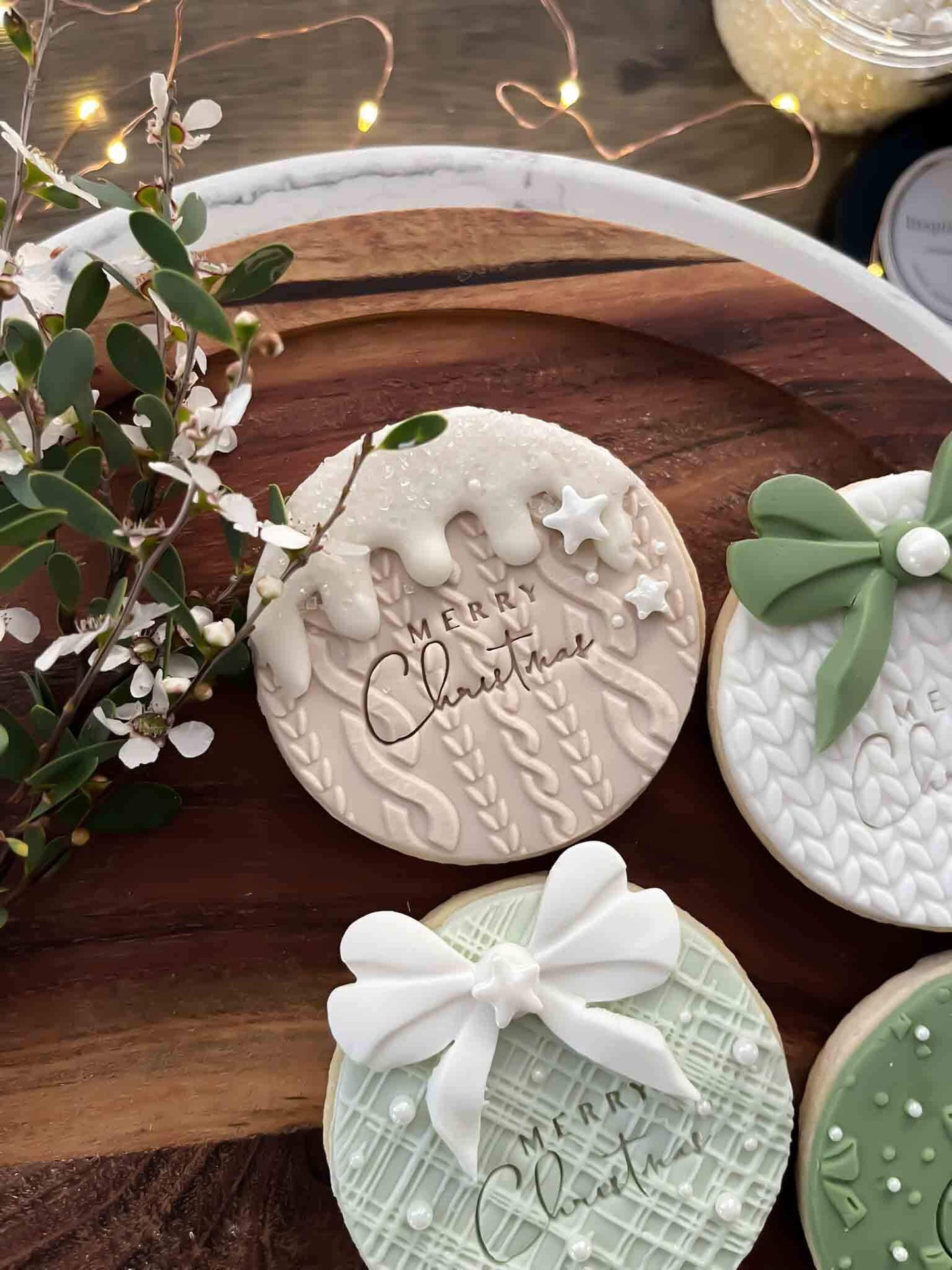 Acrylic Rolling Pin - Cozy Knit