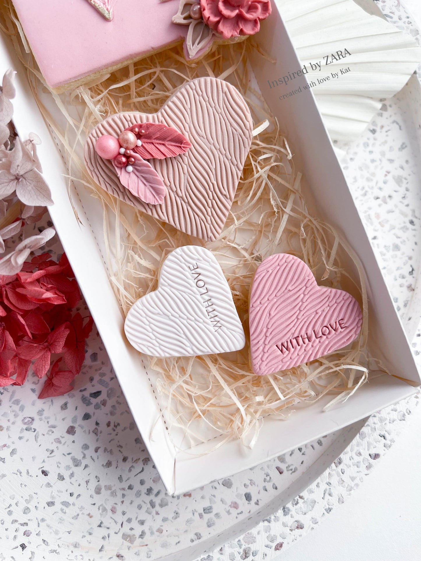 Acrylic Rolling Pin - Chevron - Cookie Decorating Kits