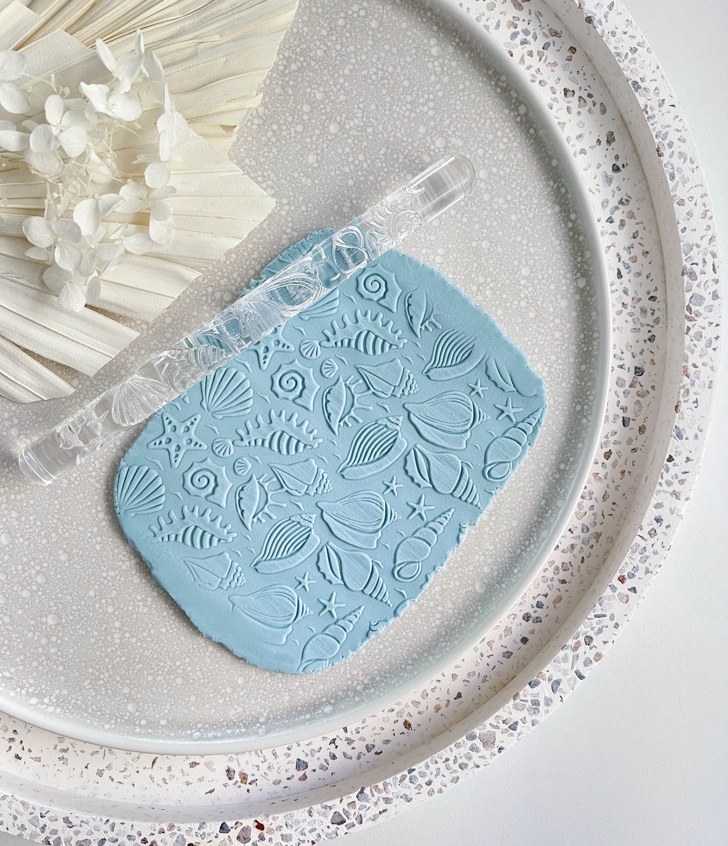 Acrylic Rolling Pin - Ocean - Cookie Decorating Kits
