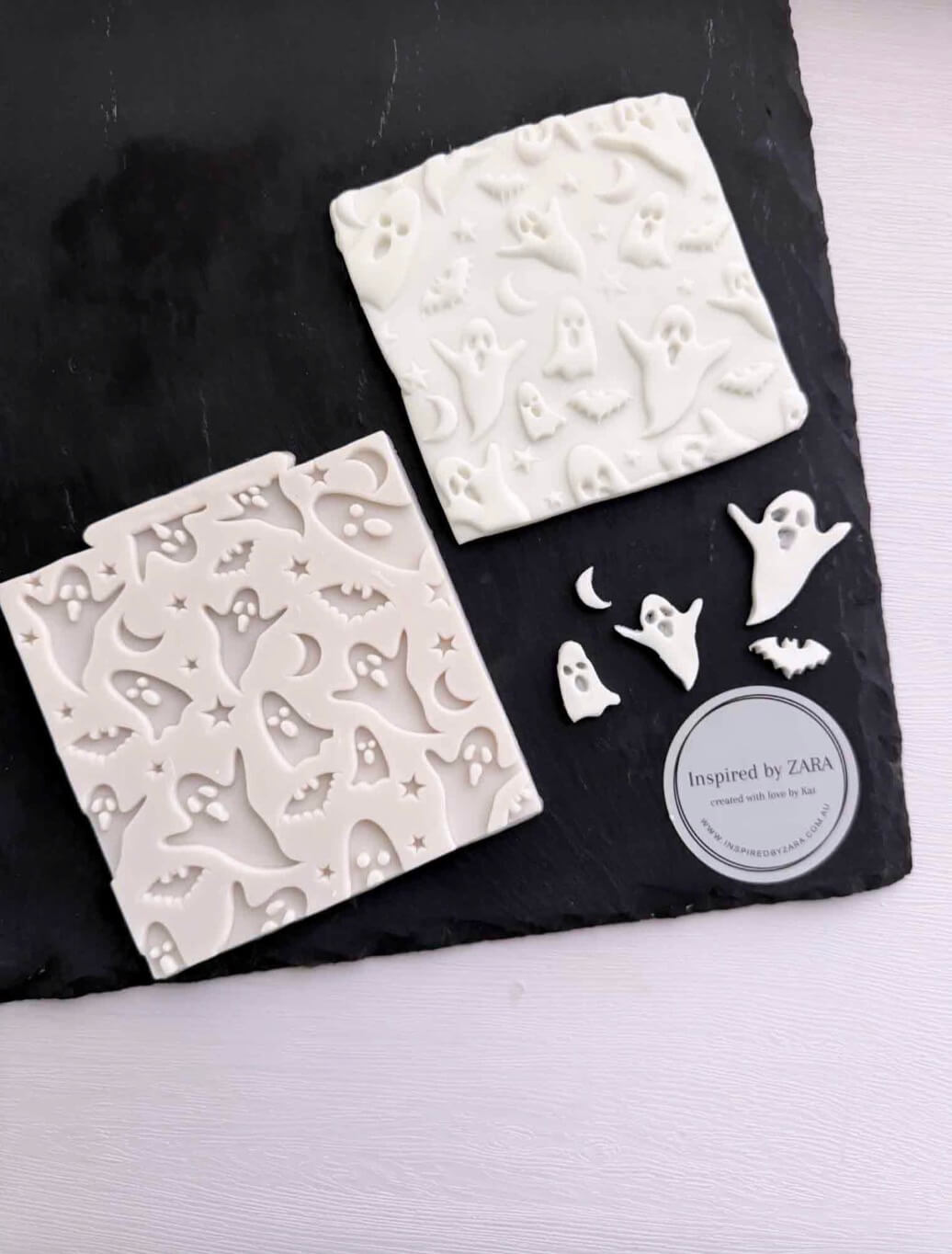 Ghost and Bats Silicone Mould