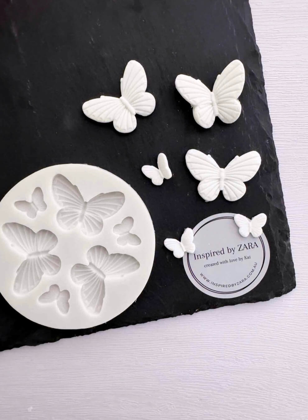 6 Butterflies Silicone Mould