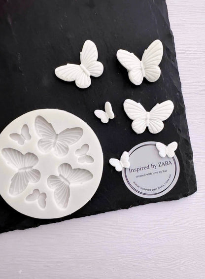 6 Butterflies Silicone Mould