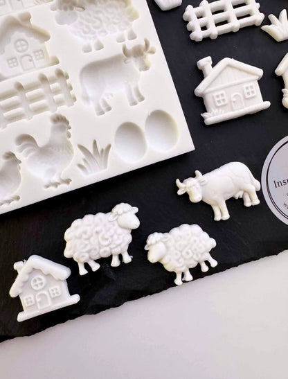 Farm Theme Silicone Mould