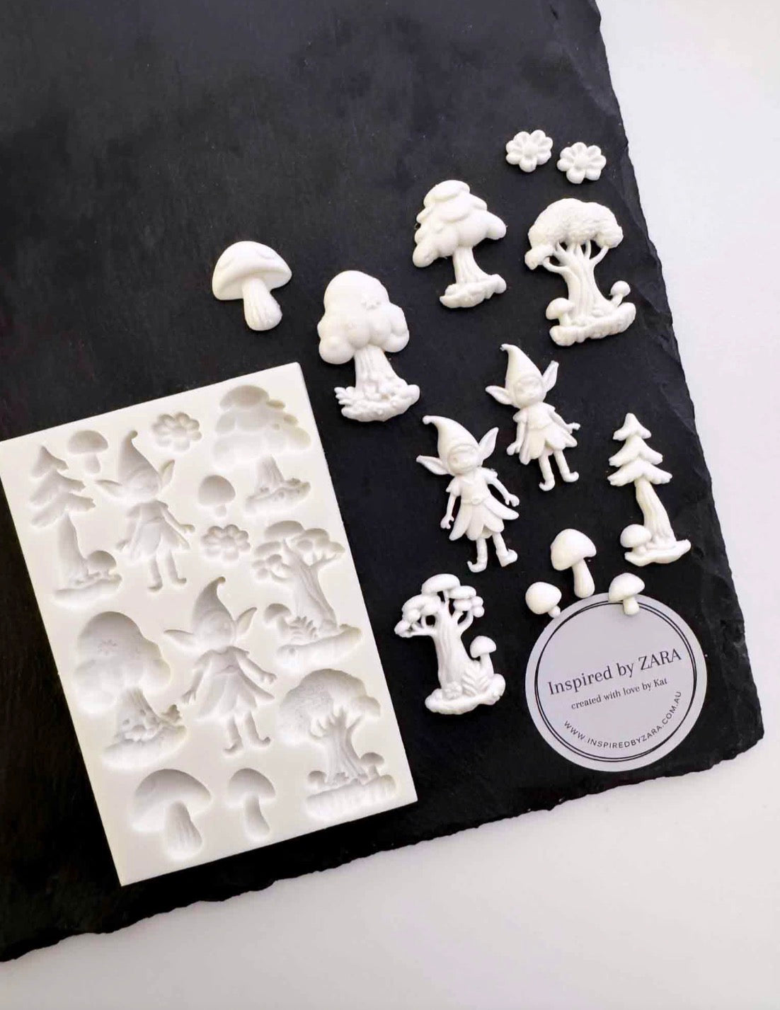 Enchanted Woodland Silicone Mould
