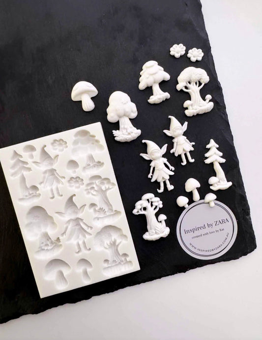 Enchanted Woodland Silicone Mould