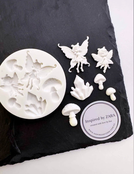 Whimsical Fairies Silicone Mould