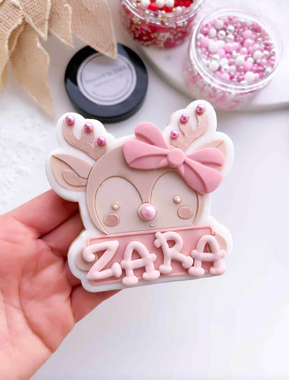 Fun Curve Letters Silicone Mould