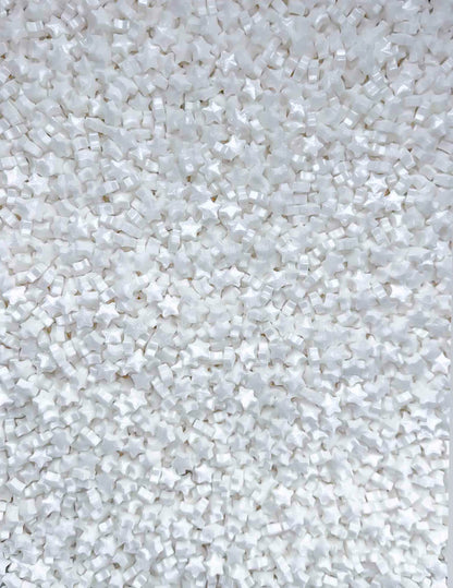 Mini White Pearl Stars