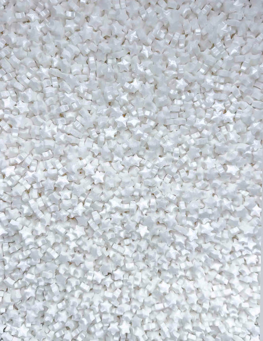 Mini White Pearl Stars