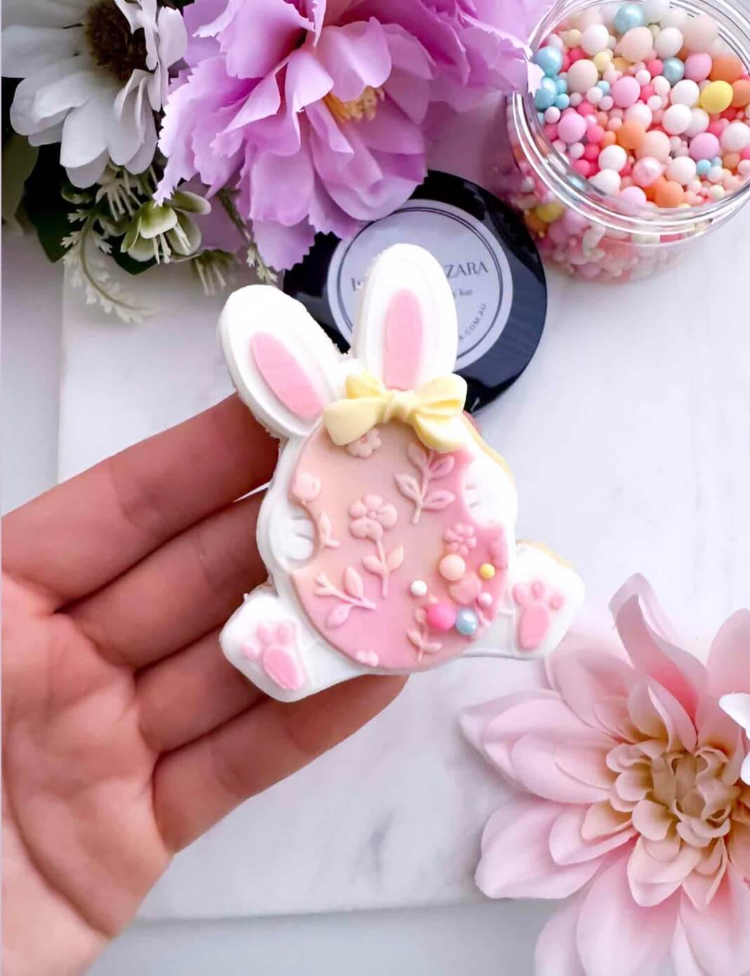 Acrylic Rolling Pin - Spring Time