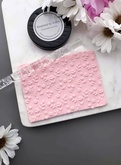 Acrylic Rolling Pin - Spring Time