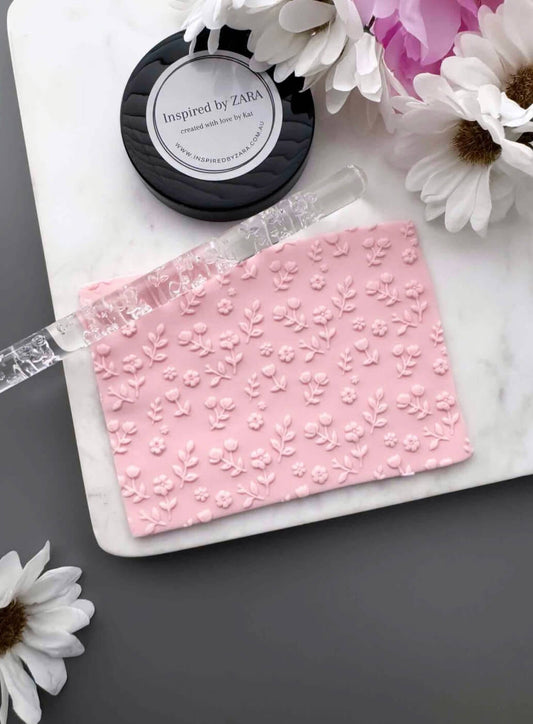 Acrylic Rolling Pin - Spring Time