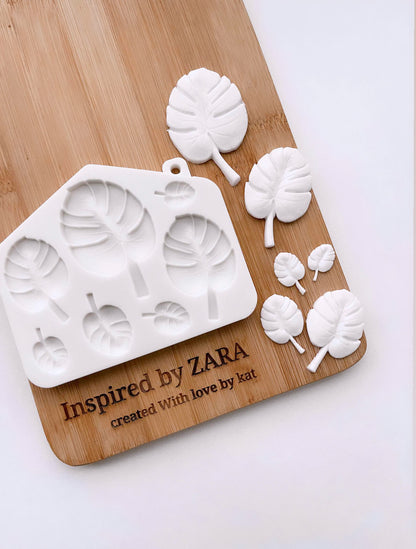 Monstera Leaves Silicone Mould