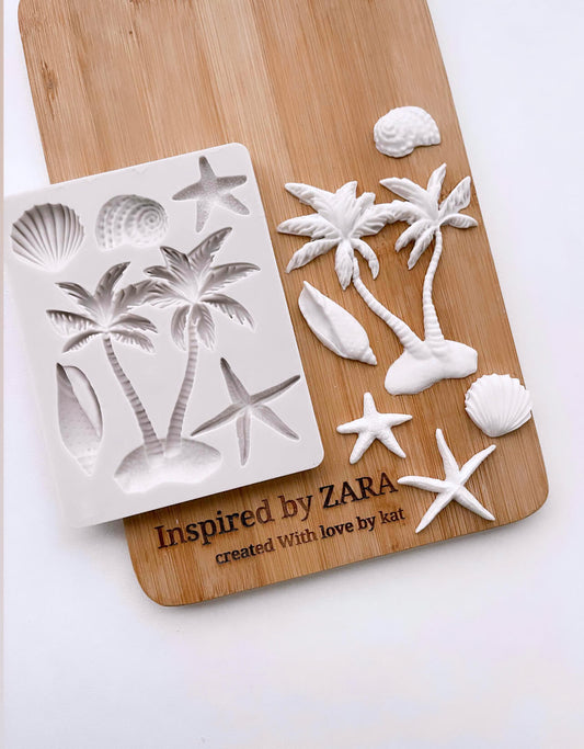 Assorted Beach Silicone Mould