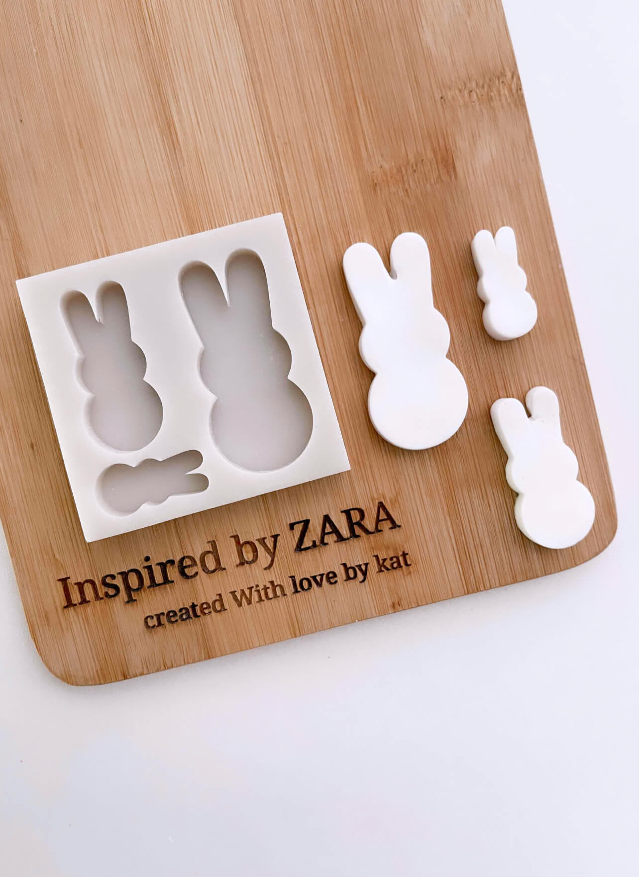 Bunny Silhouette Silicone Mould