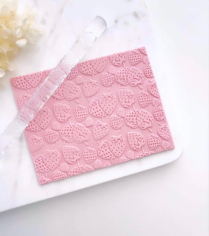 Acrylic Rolling Pin - Strawberries - Baking Rolling Pins