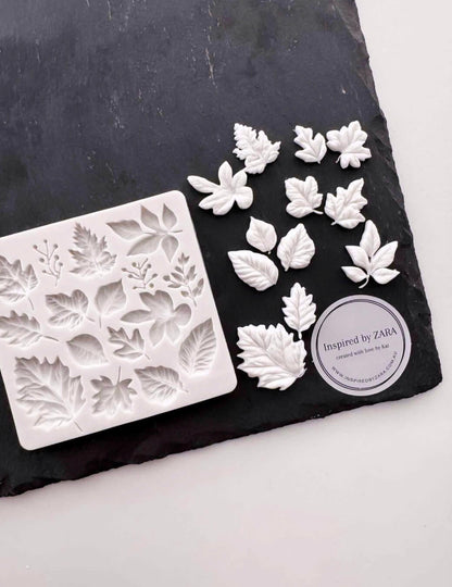 Assorted Foliage Silicone Mould