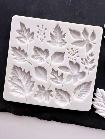 Assorted Foliage Silicone Mould