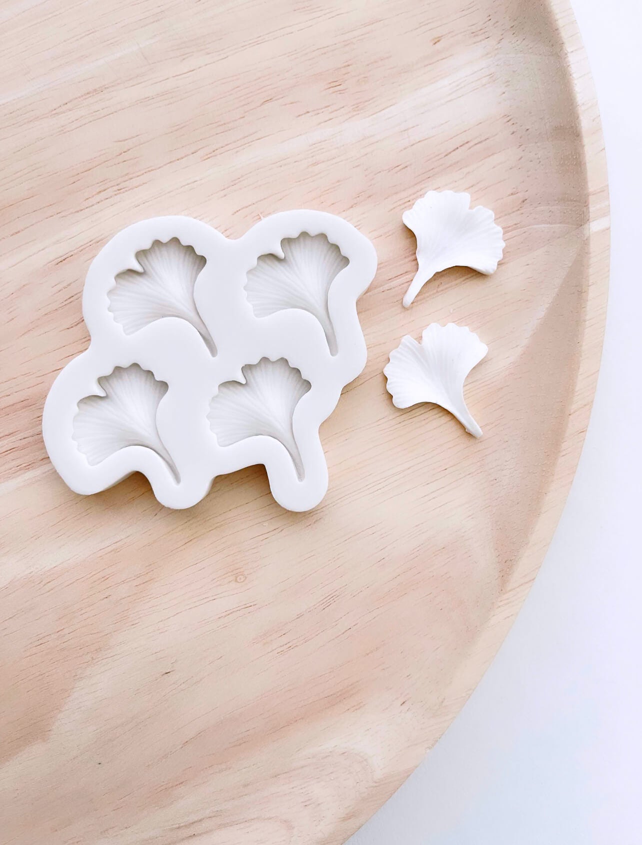 Ginkgo Leaves Silicone Mould