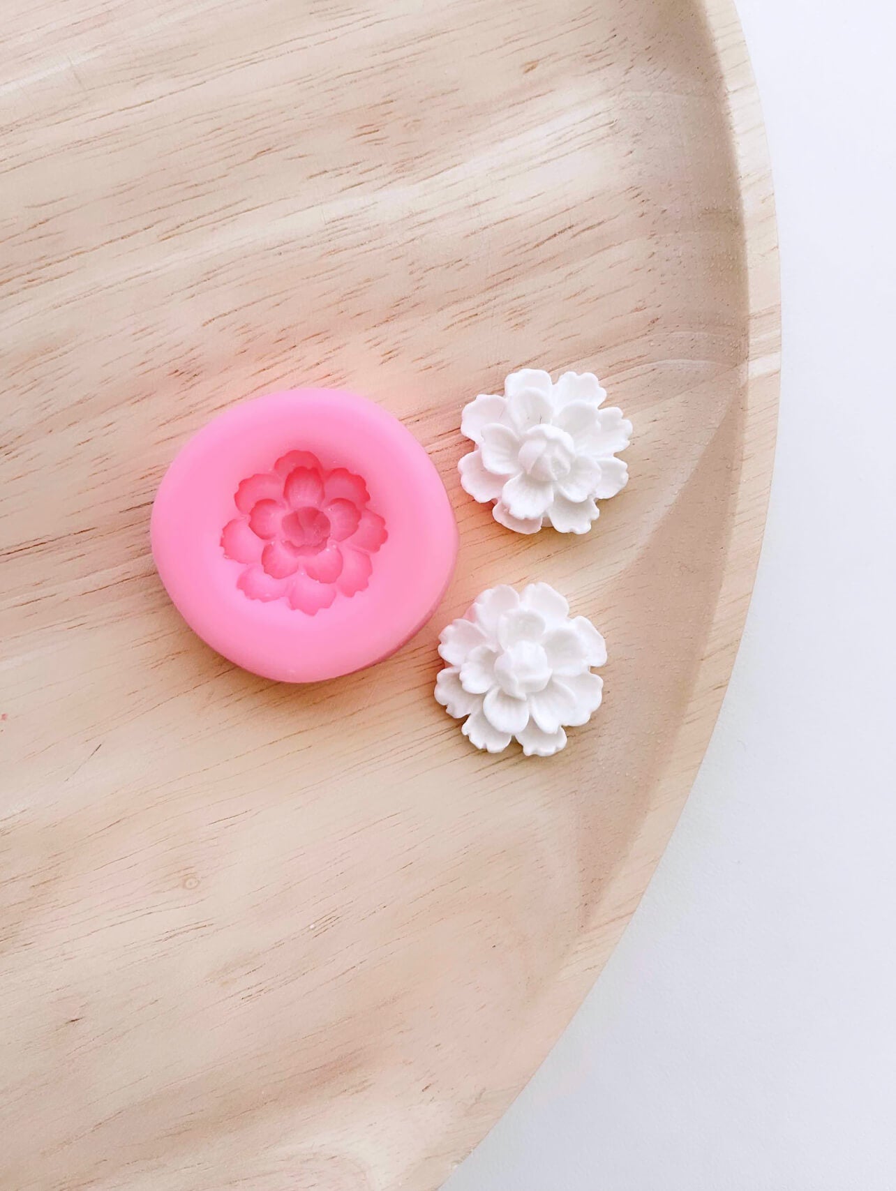 Open Flower Silicone Mould