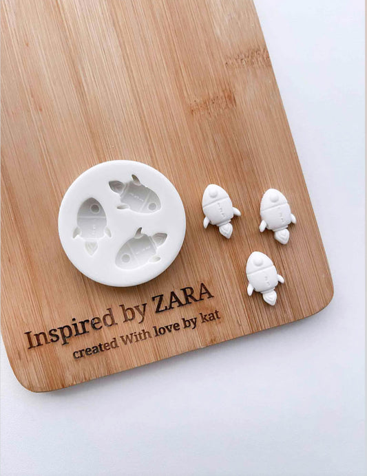 Rocket Ship Silicone Mould - Silicone Baking Moulds