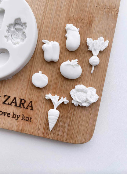Assorted Vegetables Silicone Mould - Silicone Baking Moulds