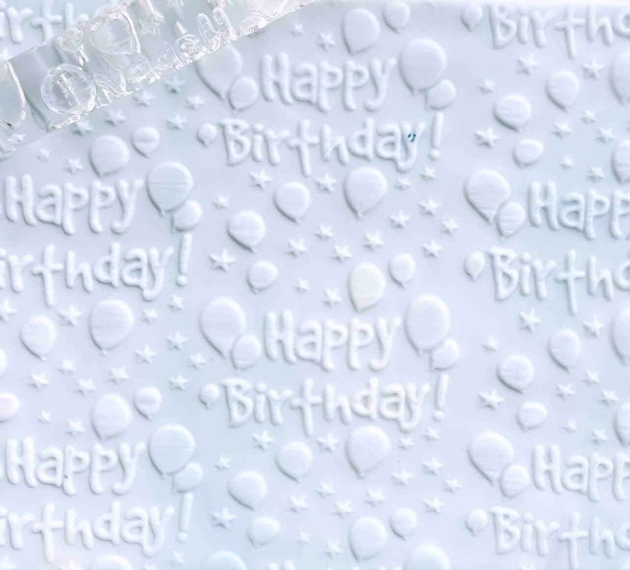 Acrylic Rolling Pin - Happy Birthday