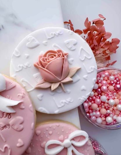 Assorted Flower Heads Silicone Mould