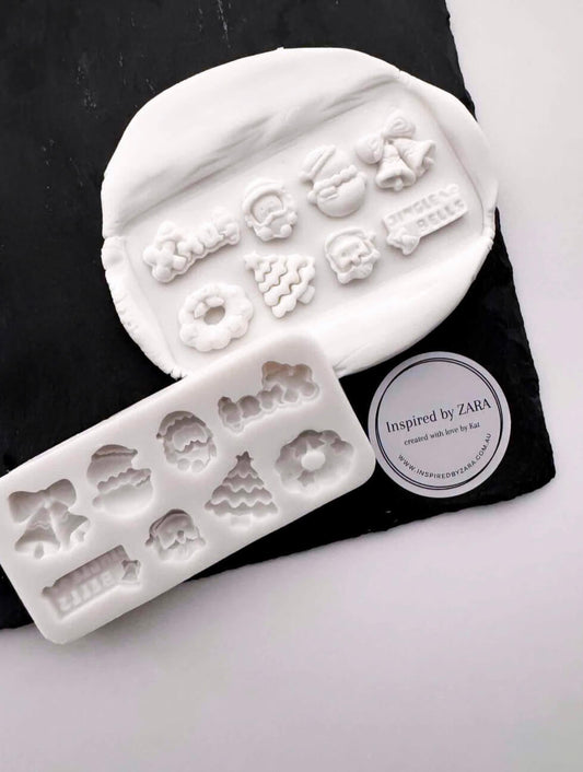 Xmas Theme Silicone Mould
