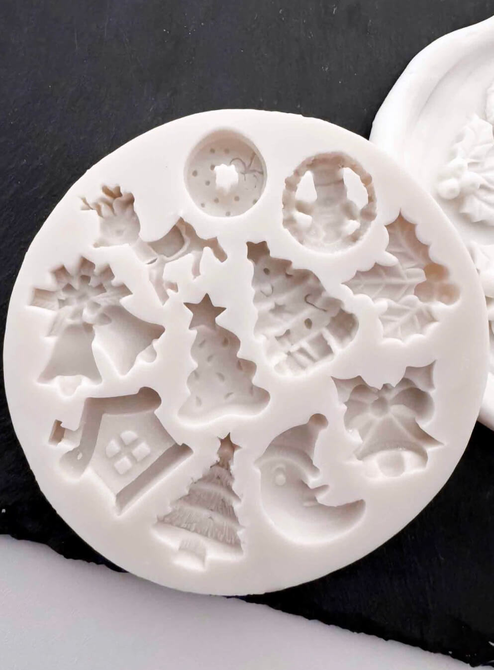 11 Assorted Christmas Theme Silicone Mould