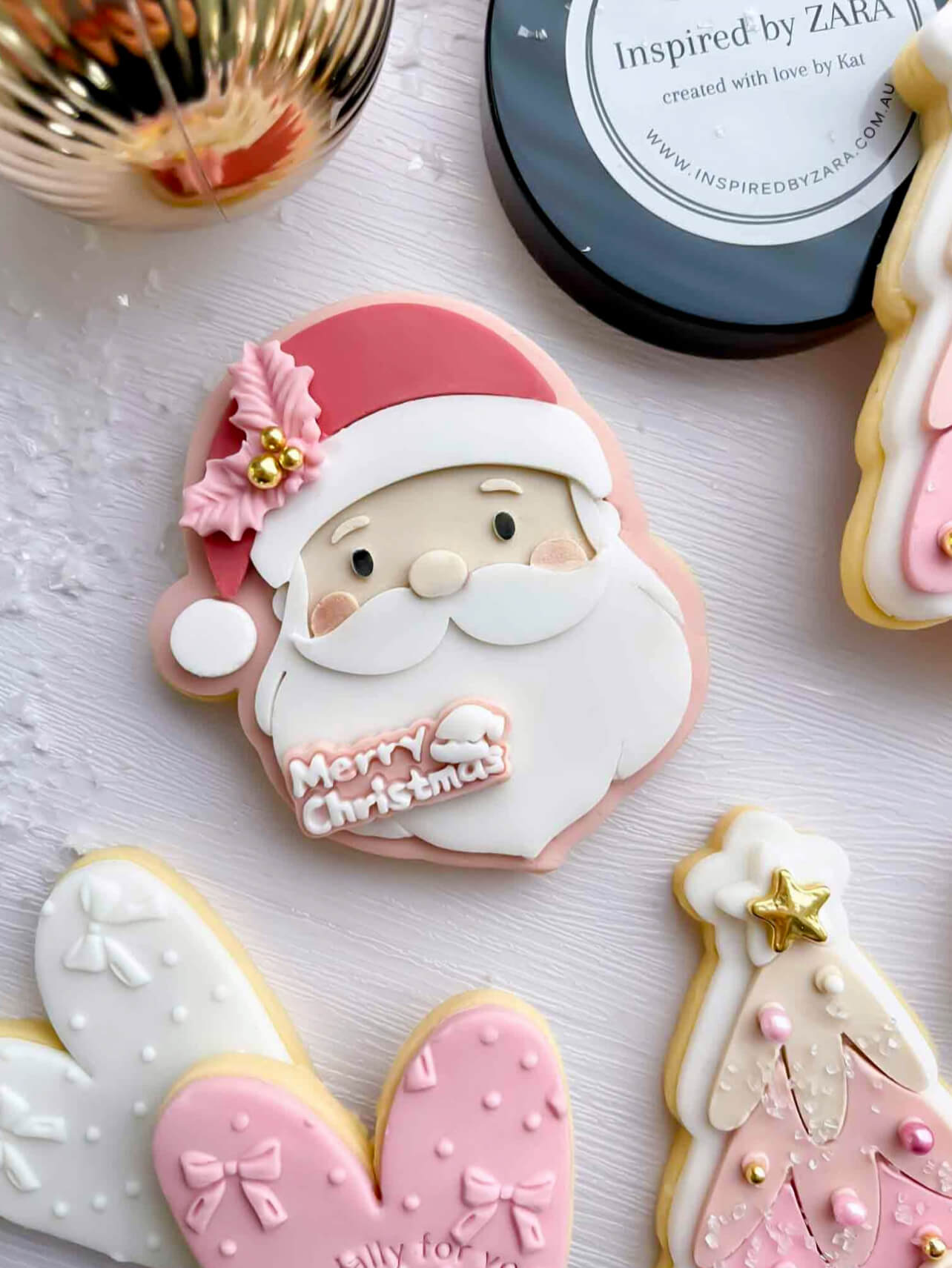 Assorted 8 Christmas Theme Silicone Mould