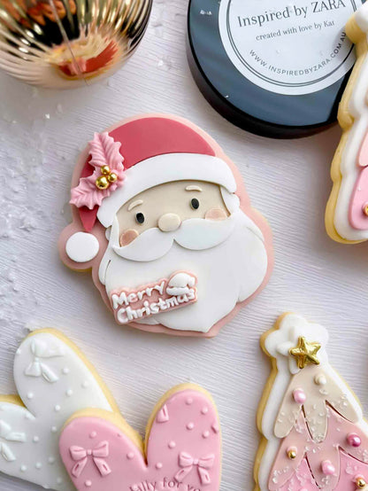 Assorted 8 Christmas Theme Silicone Mould